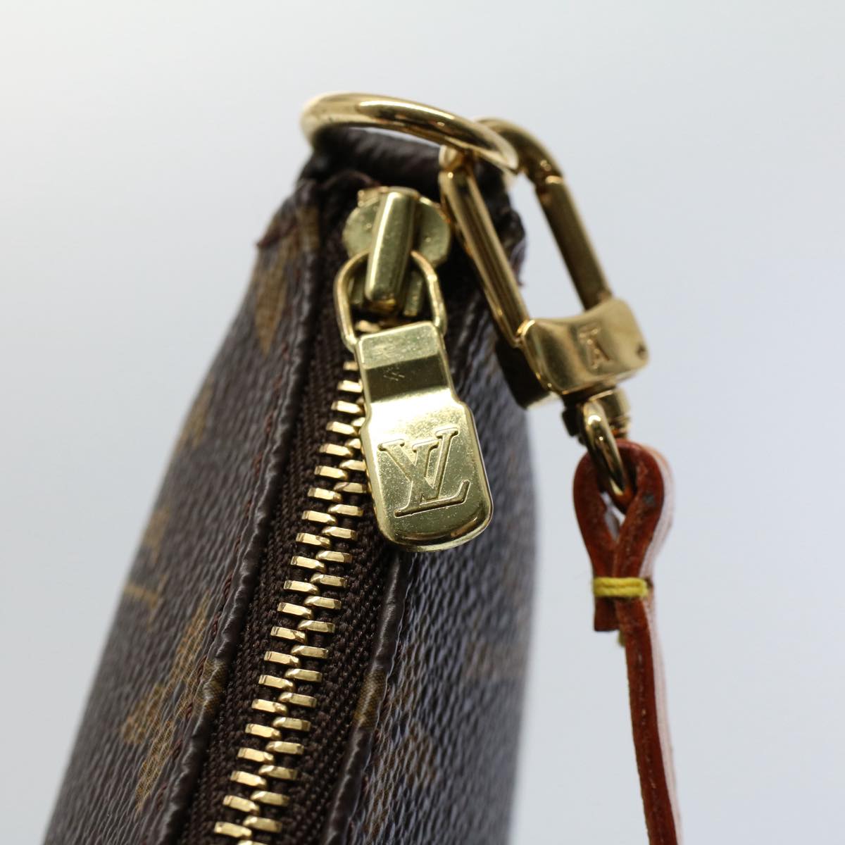 LOUIS VUITTON Monogram Pochette Accessoires Pouch M51980 LV 53365