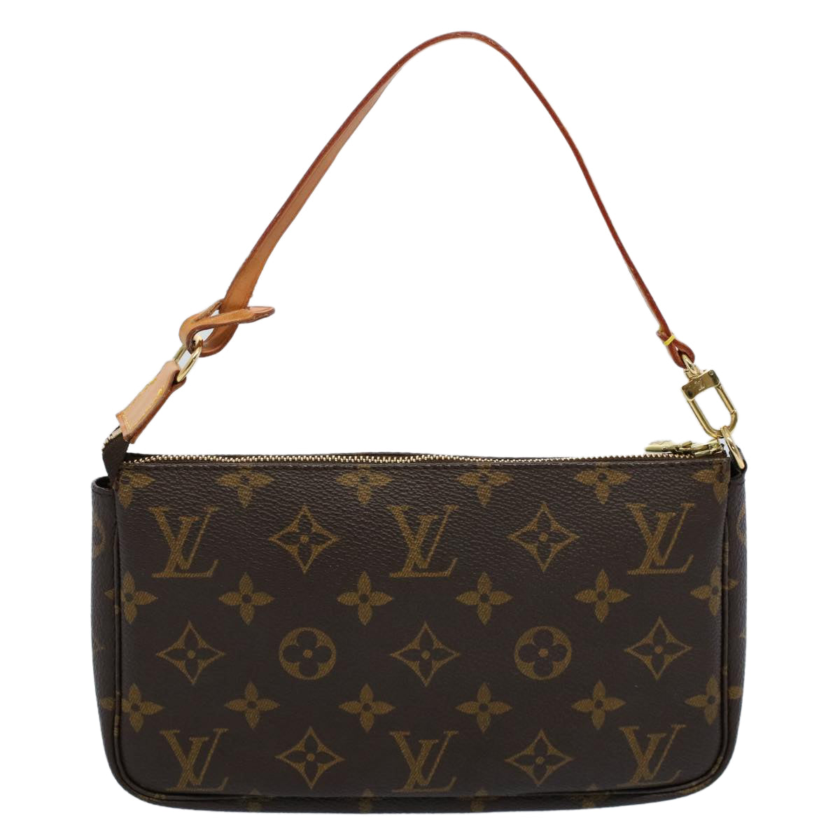 LOUIS VUITTON Monogram Pochette Accessoires Pouch M51980 LV 53365