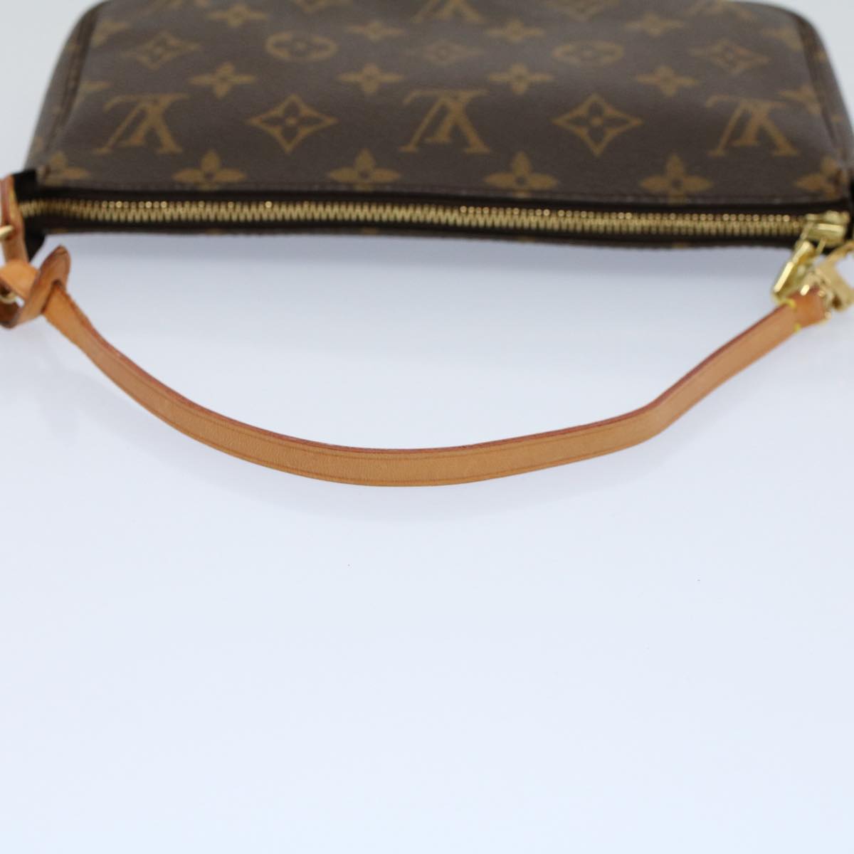 LOUIS VUITTON Monogram Pochette Accessoires Pouch M51980 LV 53365