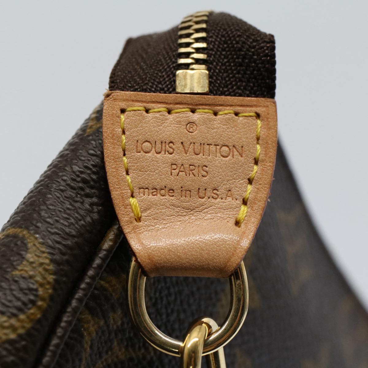 LOUIS VUITTON Monogram Mini Pochette Accessoires Pouch M95804 LV 53367