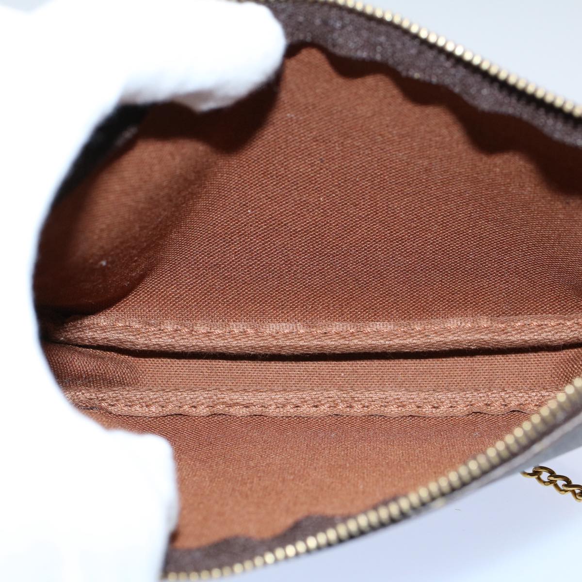 LOUIS VUITTON Monogram Mini Pochette Accessoires Pouch M95804 LV 53367