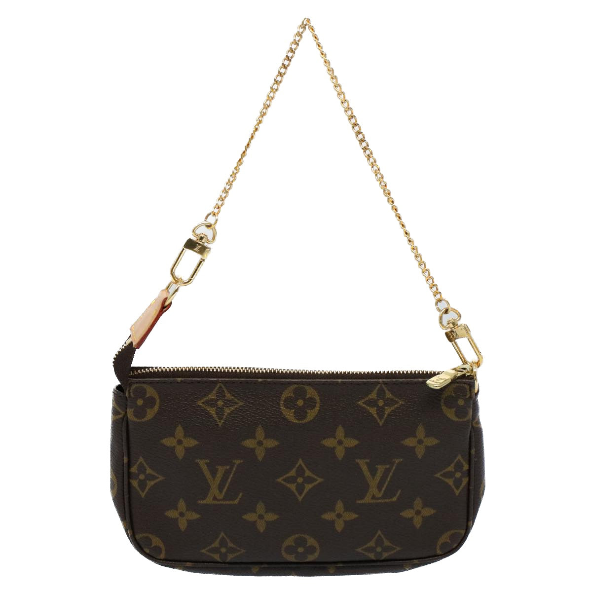 LOUIS VUITTON Monogram Mini Pochette Accessoires Pouch M95804 LV 53367