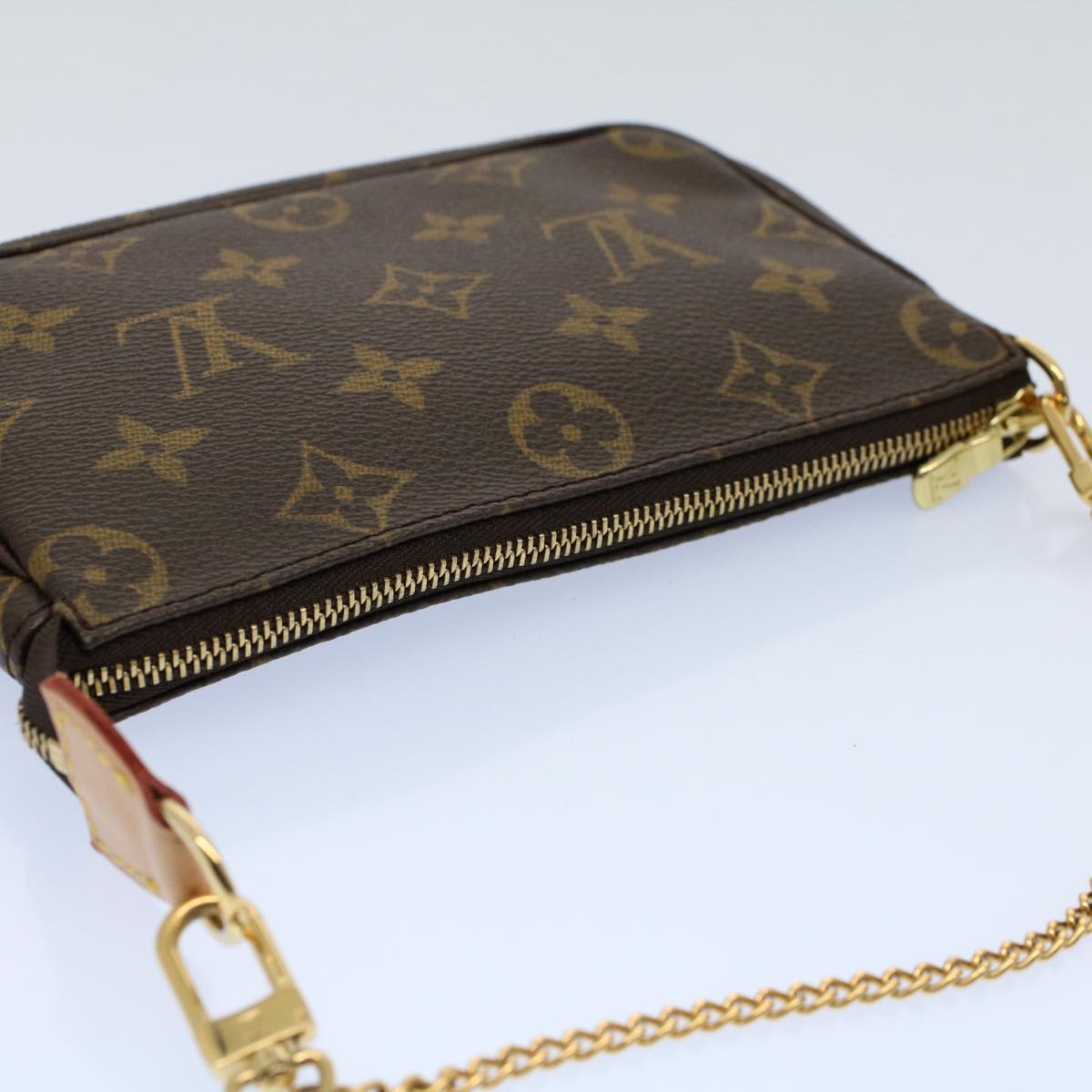 LOUIS VUITTON Monogram Mini Pochette Accessoires Pouch M95804 LV 53367