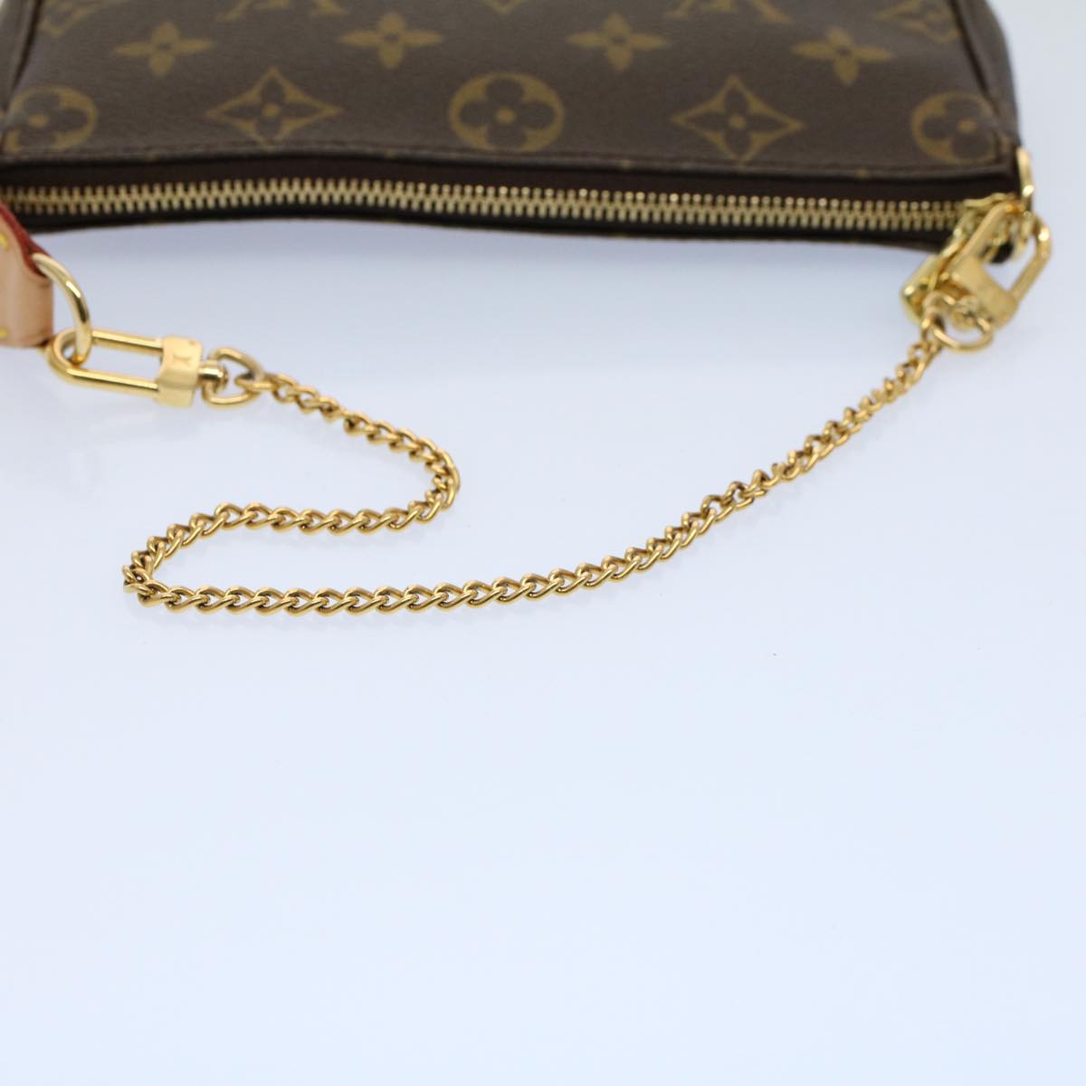 LOUIS VUITTON Monogram Mini Pochette Accessoires Pouch M95804 LV 53367