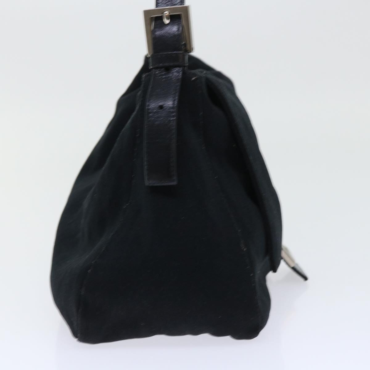 Luxury FendiMamma Baguette Shoulder Bag Nylon Black53376