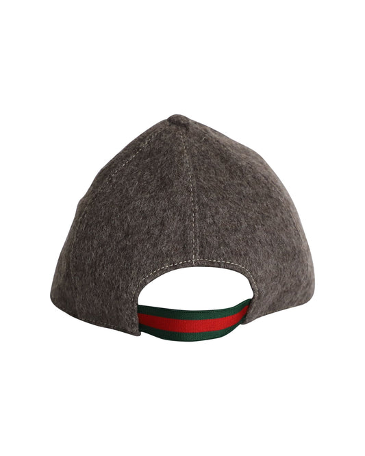 Luxury Gucci Trending 2025 Baseball Cap in Brown Wool