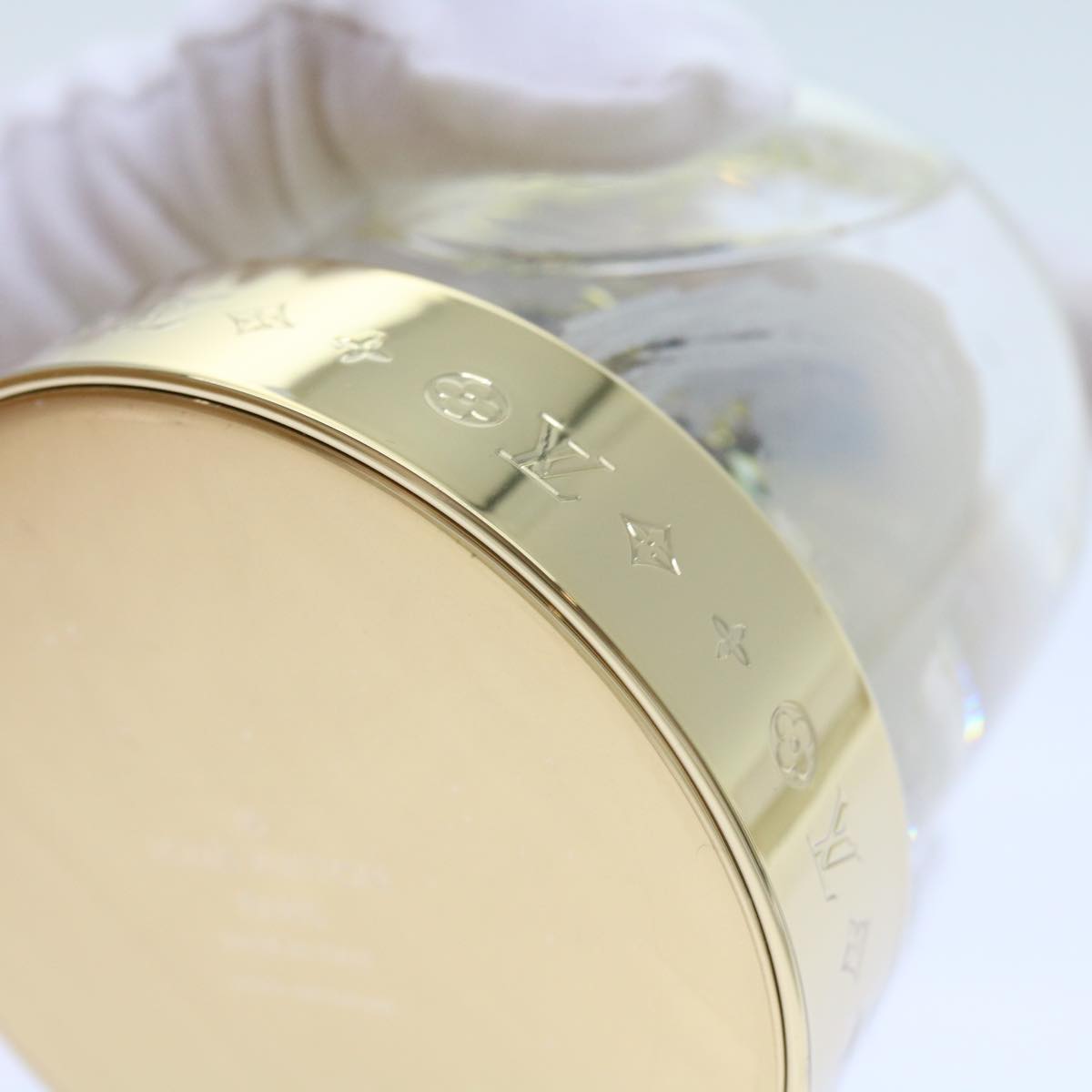 LOUIS VUITTON Vivienne Snow Globe VIP Limited Clear Gold R97453 LV 53406A
