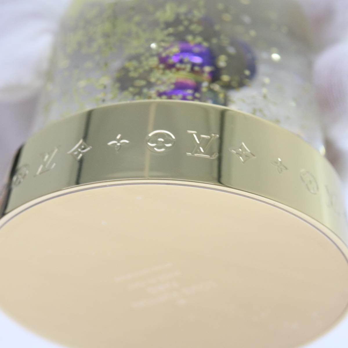 LOUIS VUITTON Vivienne Snow Globe VIP Limited Clear Gold R97453 LV 53406A