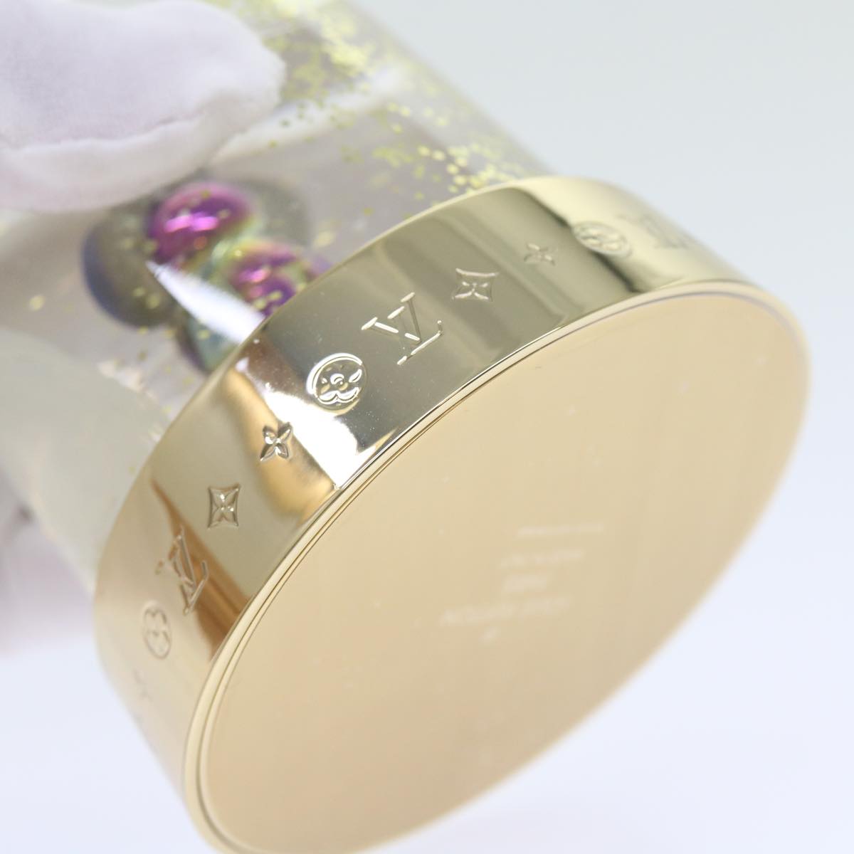 LOUIS VUITTON Vivienne Snow Globe VIP Limited Clear Gold R97453 LV 53406A