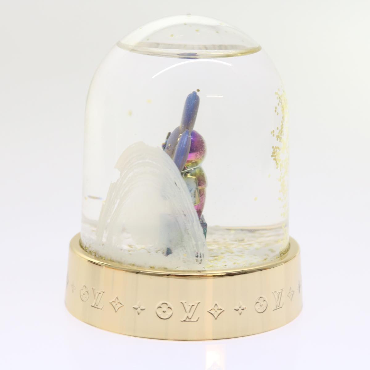 LOUIS VUITTON Vivienne Snow Globe VIP Limited Clear Gold R97453 LV 53406A