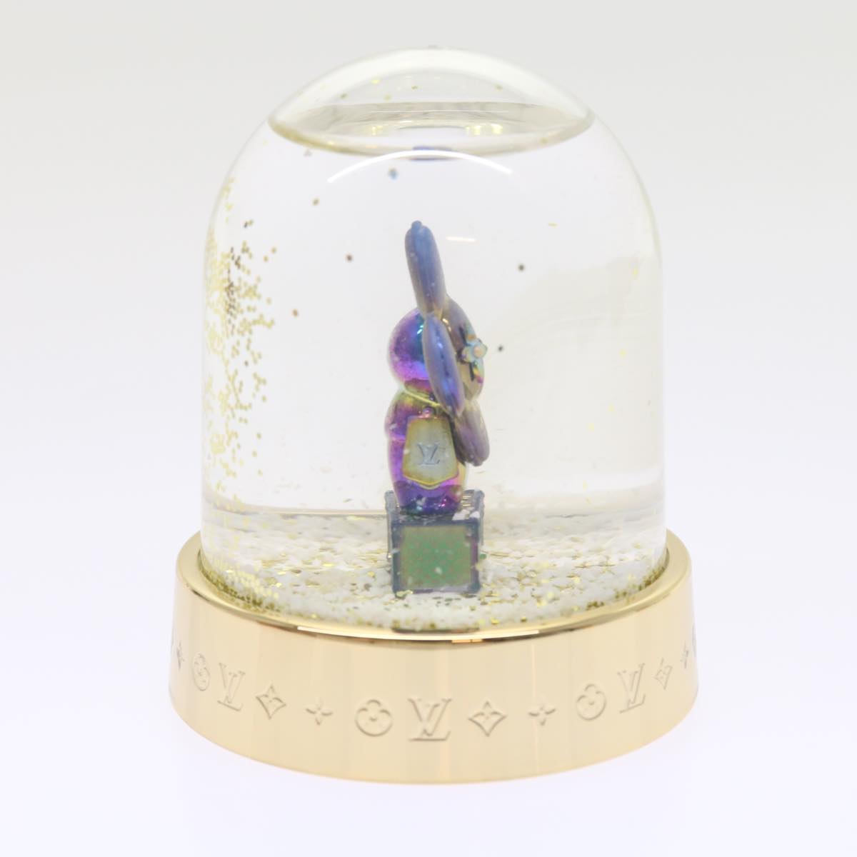 LOUIS VUITTON Vivienne Snow Globe VIP Limited Clear Gold R97453 LV 53406A