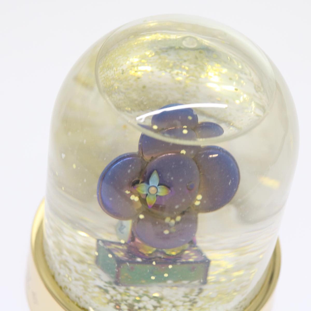 LOUIS VUITTON Vivienne Snow Globe VIP Limited Clear Gold R97453 LV 53406A