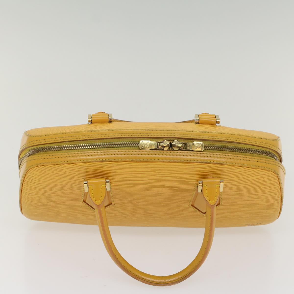 LOUIS VUITTON Epi jasmine Hand Bag Tassili Yellow M52089 LV 53544