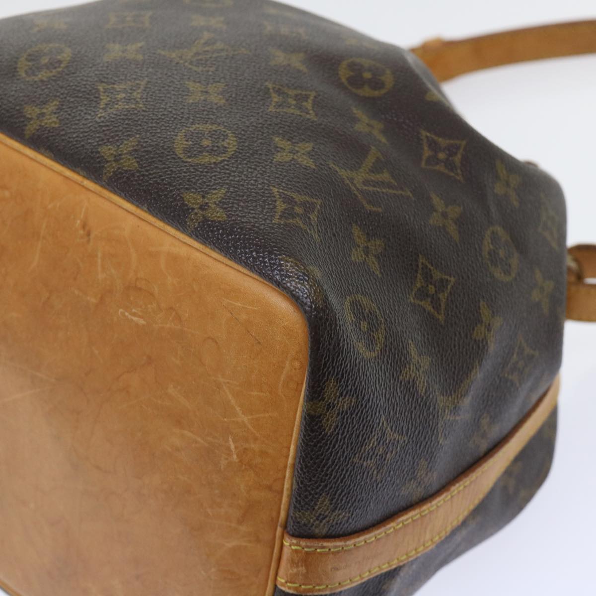 LOUIS VUITTON Monogram Petit Noe Shoulder Bag M42226 LV 53585