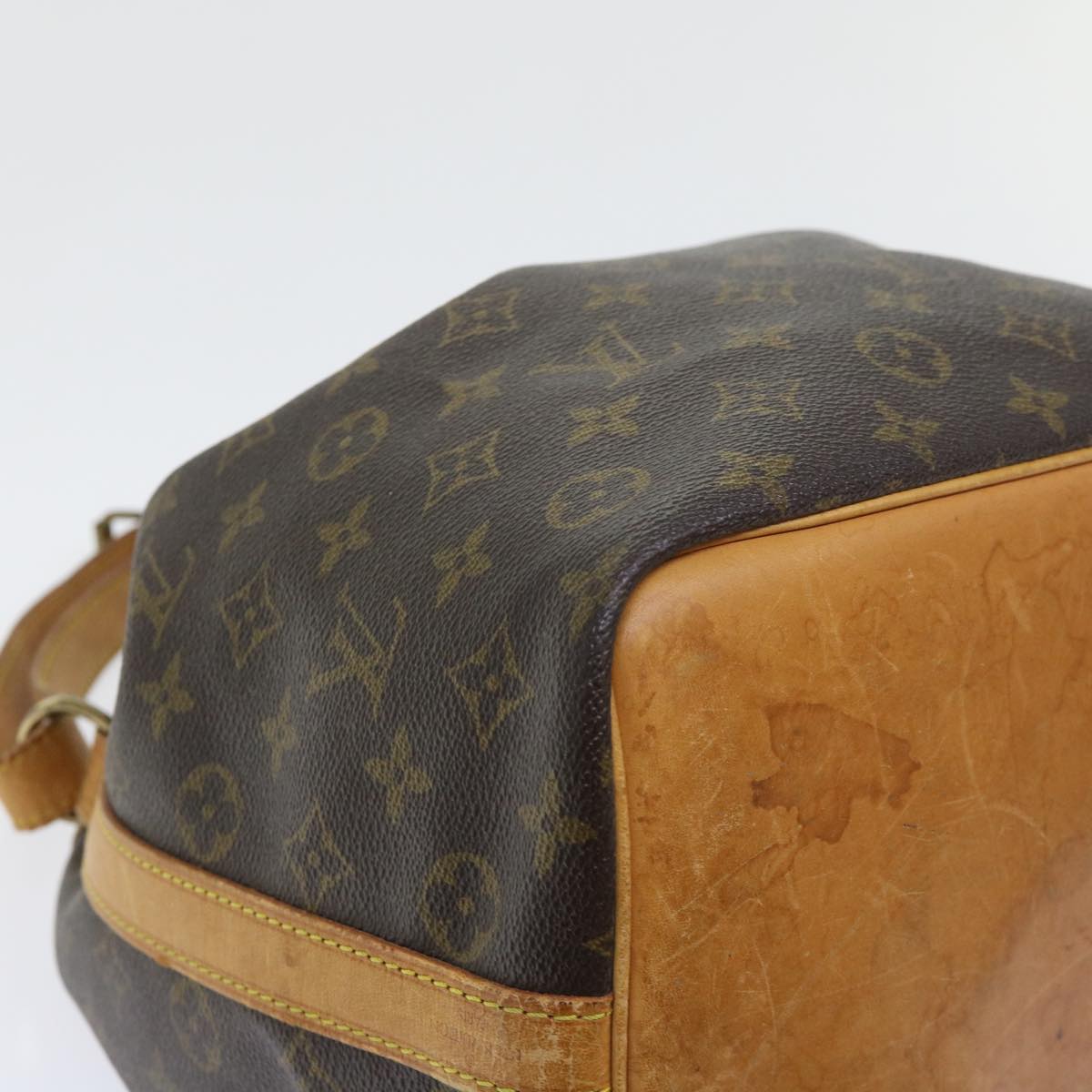 LOUIS VUITTON Monogram Petit Noe Shoulder Bag M42226 LV 53585