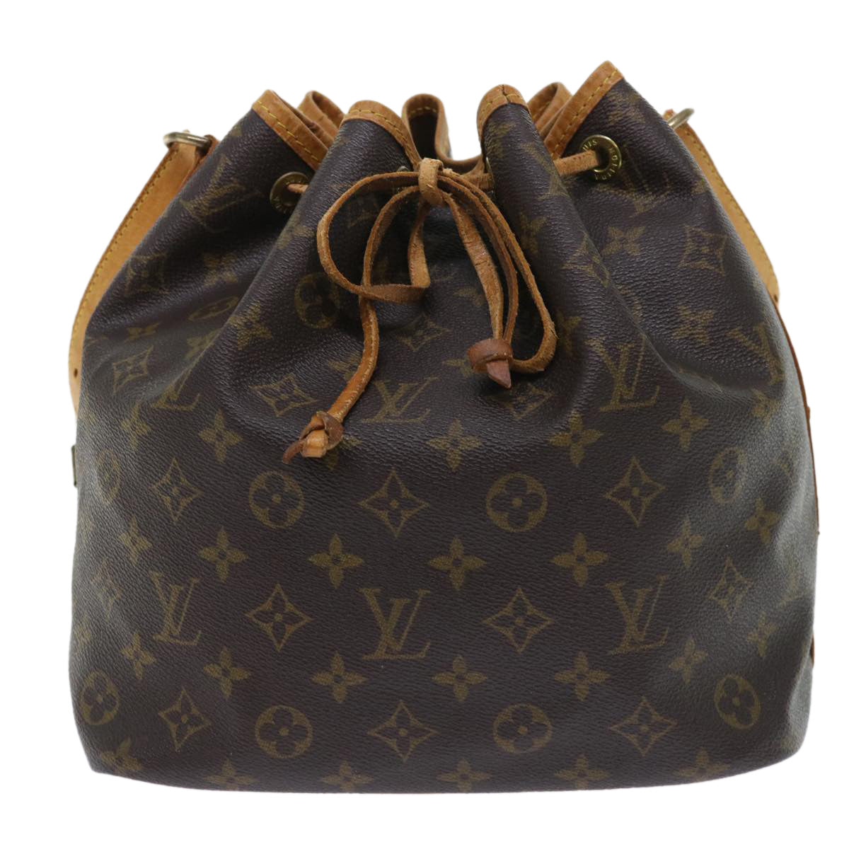 LOUIS VUITTON Monogram Petit Noe Shoulder Bag M42226 LV 53585