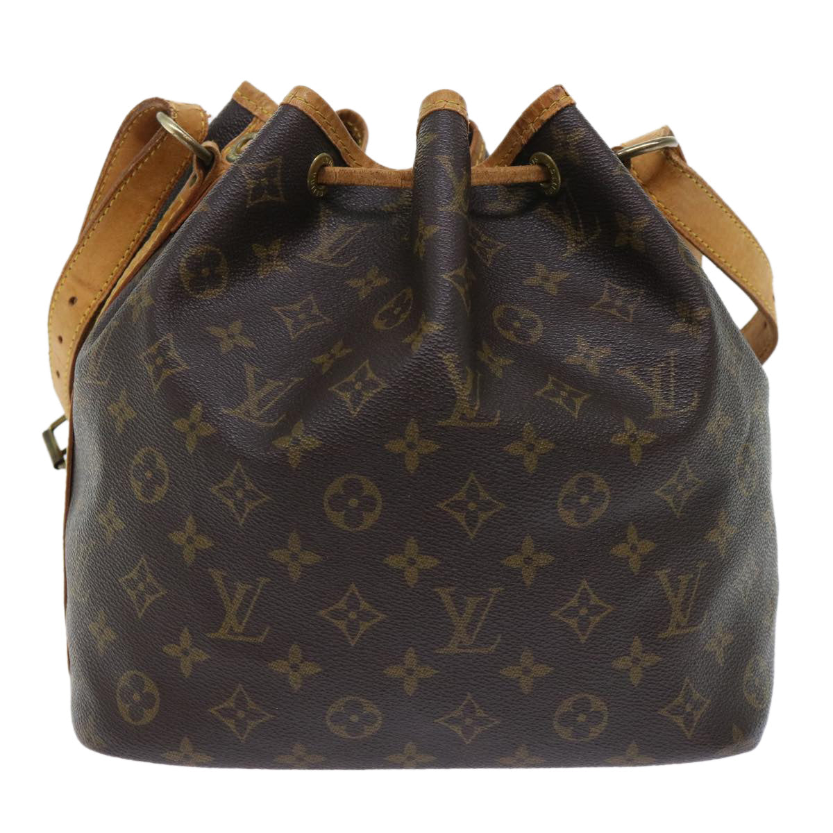 LOUIS VUITTON Monogram Petit Noe Shoulder Bag M42226 LV 53585