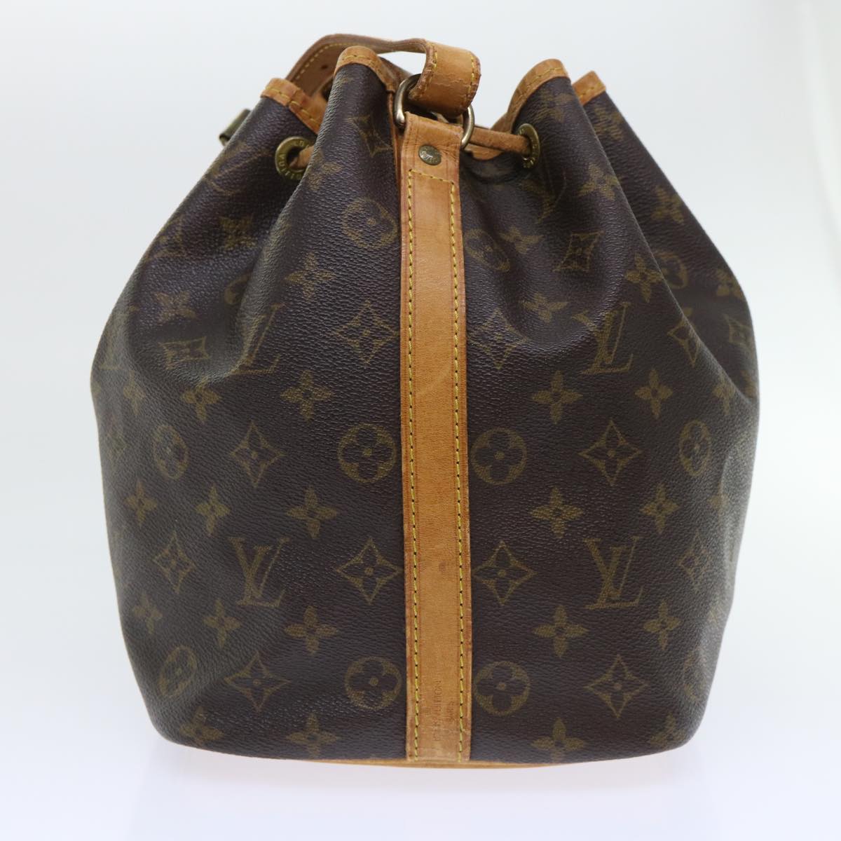 LOUIS VUITTON Monogram Petit Noe Shoulder Bag M42226 LV 53585