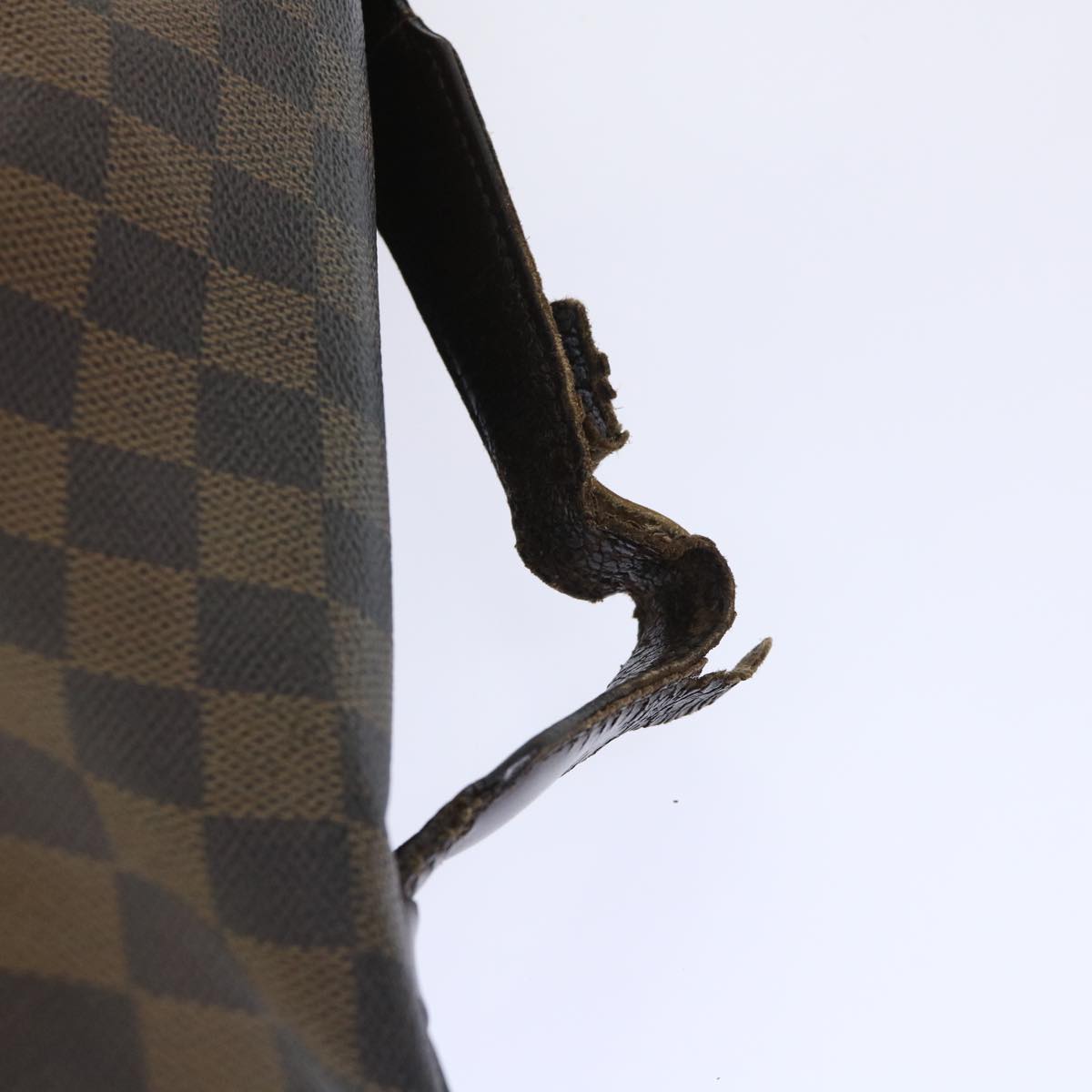 LOUIS VUITTON Damier Ebene Broadway Shoulder Bag N42270 LV 53586