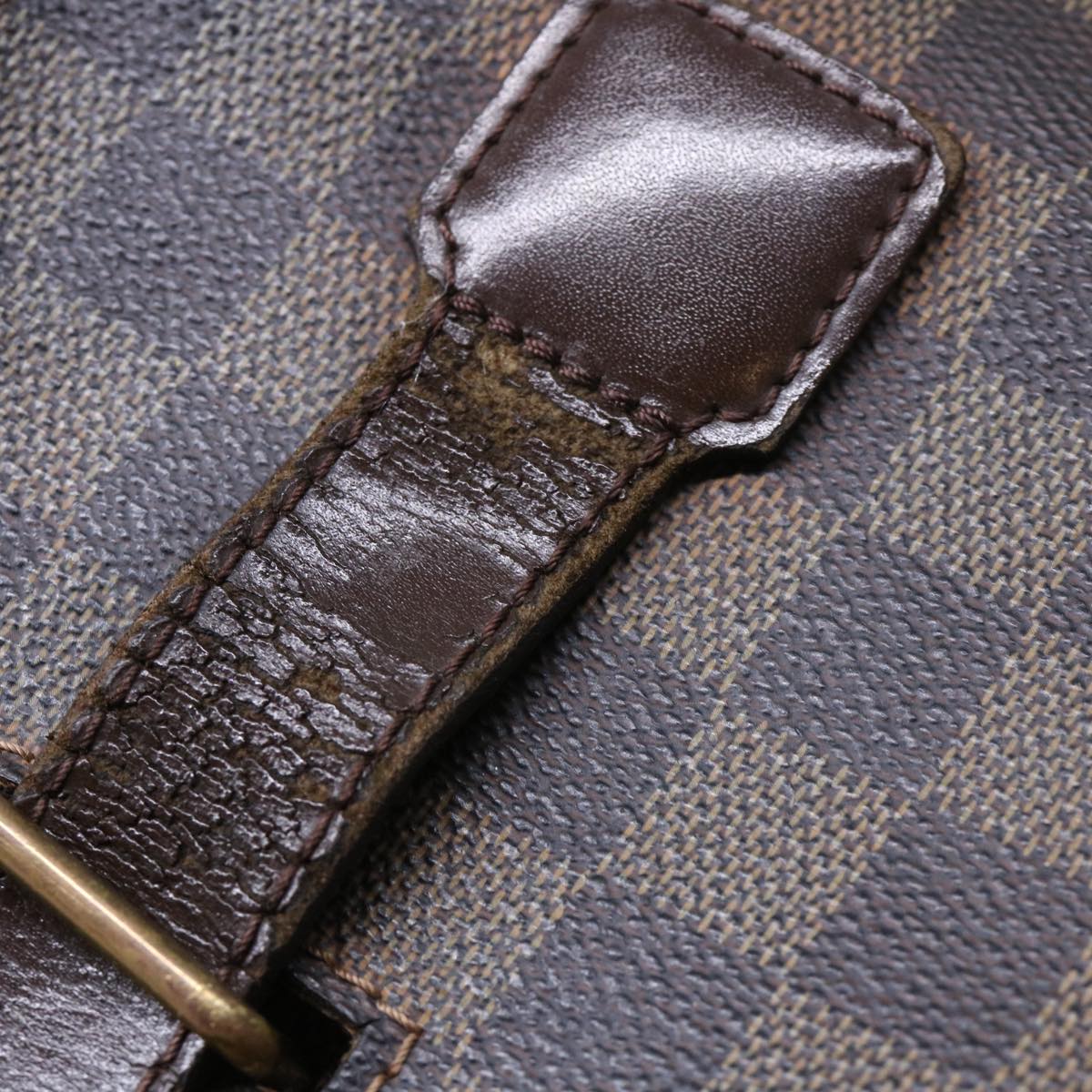 LOUIS VUITTON Damier Ebene Broadway Shoulder Bag N42270 LV 53586
