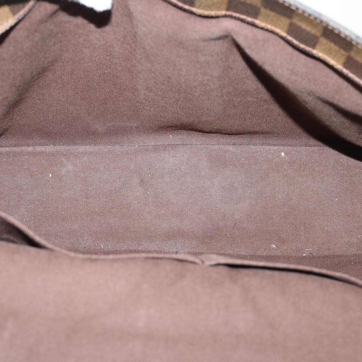 LOUIS VUITTON Damier Ebene Broadway Shoulder Bag N42270 LV 53586