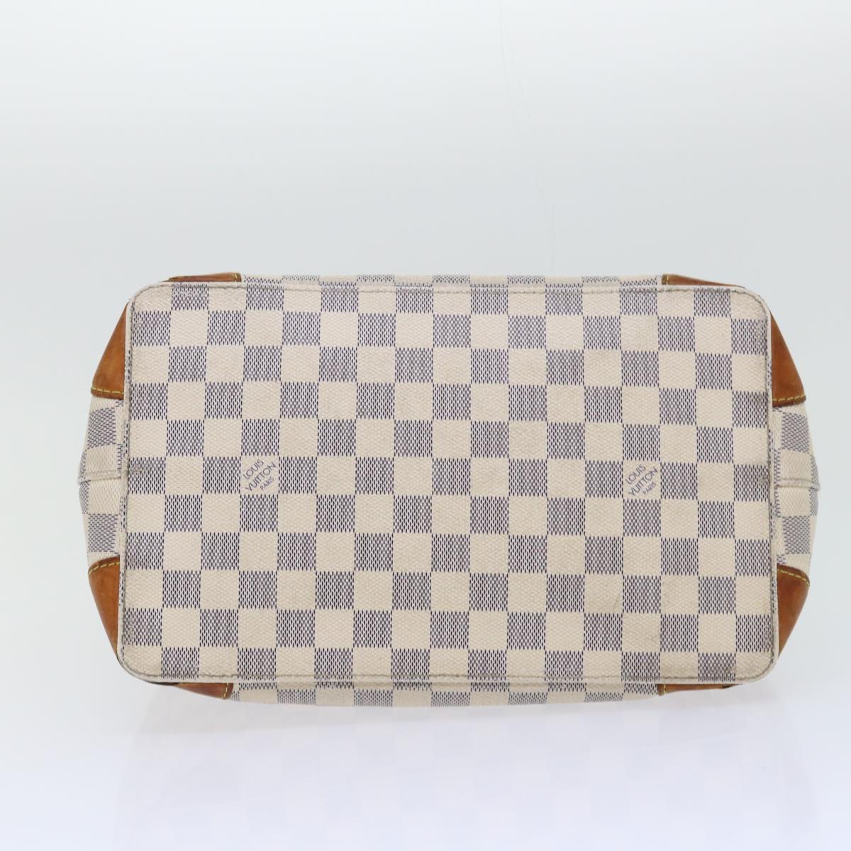 LOUIS VUITTON Damier Azur Hampstead PM Tote Bag N51207 LV 53587