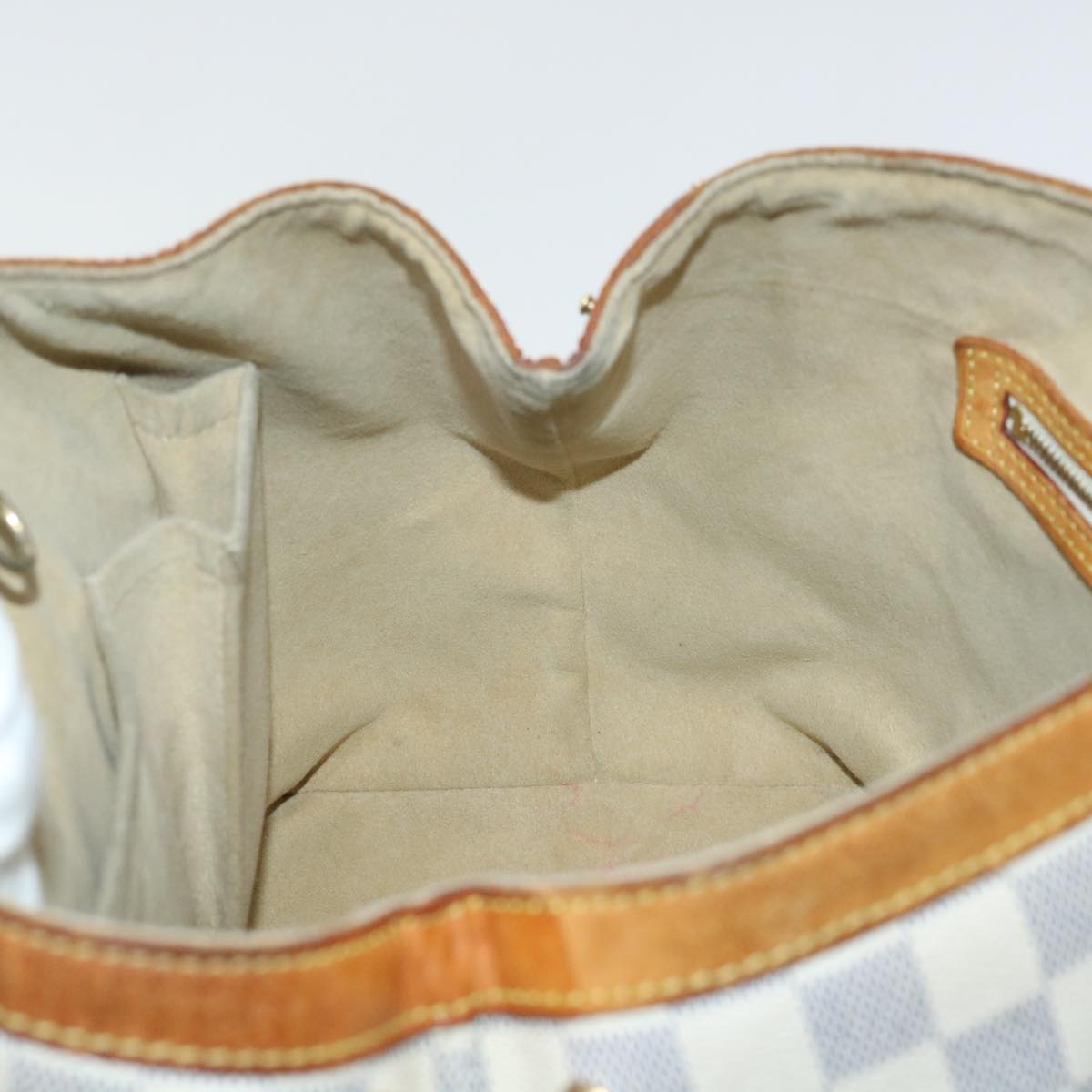 LOUIS VUITTON Damier Azur Hampstead PM Tote Bag N51207 LV 53587
