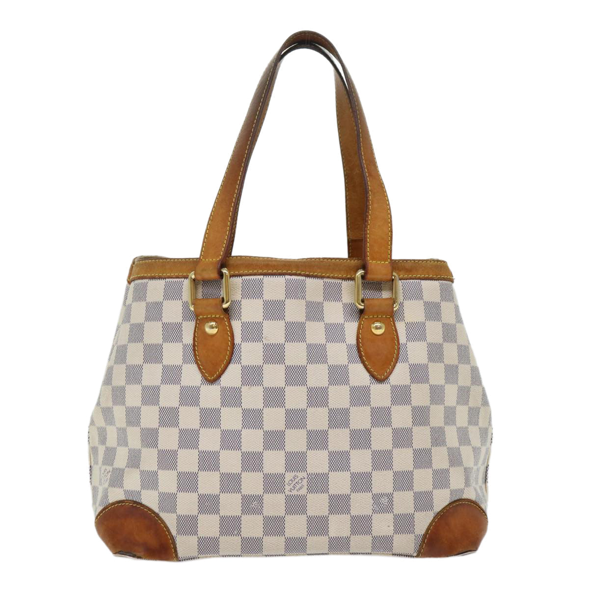 LOUIS VUITTON Damier Azur Hampstead PM Tote Bag N51207 LV 53587