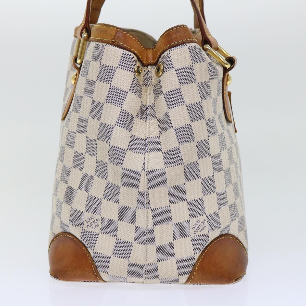 LOUIS VUITTON Damier Azur Hampstead PM Tote Bag N51207 LV 53587