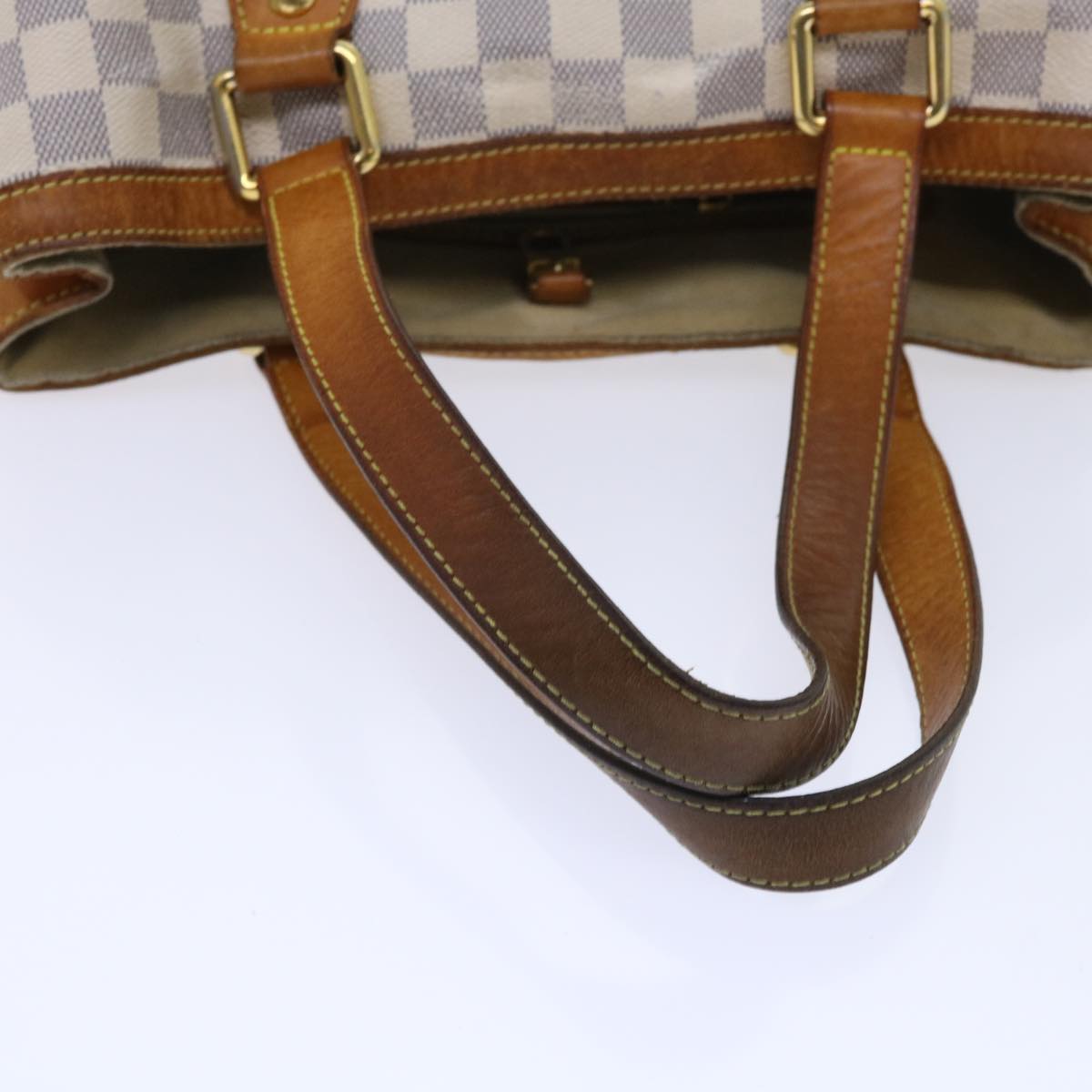 LOUIS VUITTON Damier Azur Hampstead PM Tote Bag N51207 LV 53587