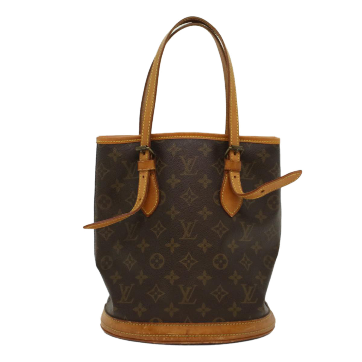 LOUIS VUITTON Monogram Bucket PM Shoulder Bag M42238 LV 53590