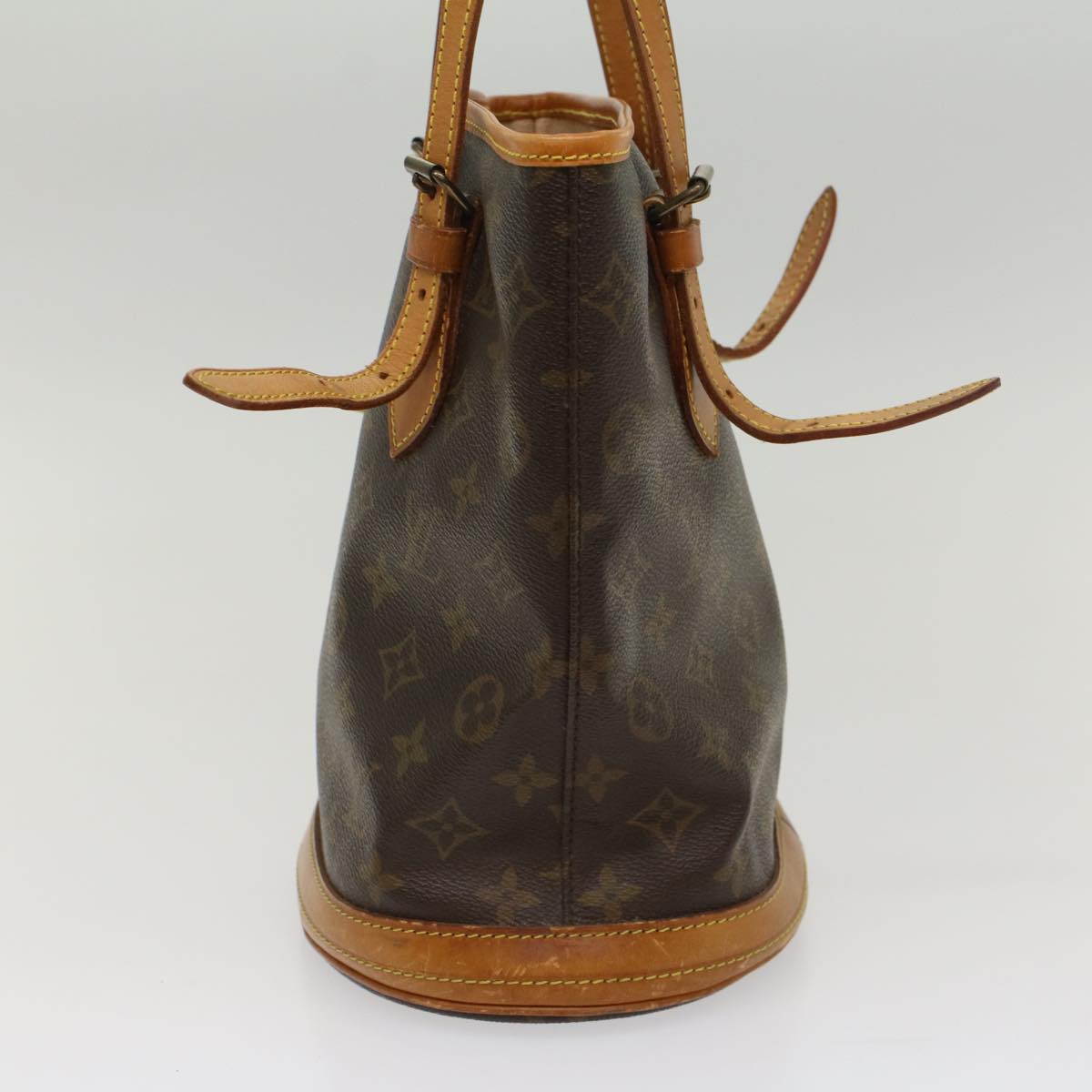 LOUIS VUITTON Monogram Bucket PM Shoulder Bag M42238 LV 53590