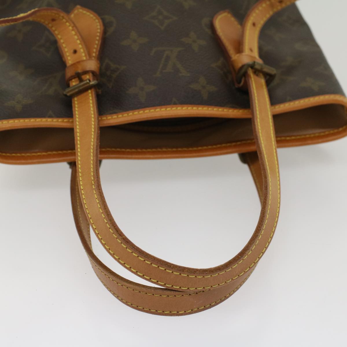 LOUIS VUITTON Monogram Bucket PM Shoulder Bag M42238 LV 53590