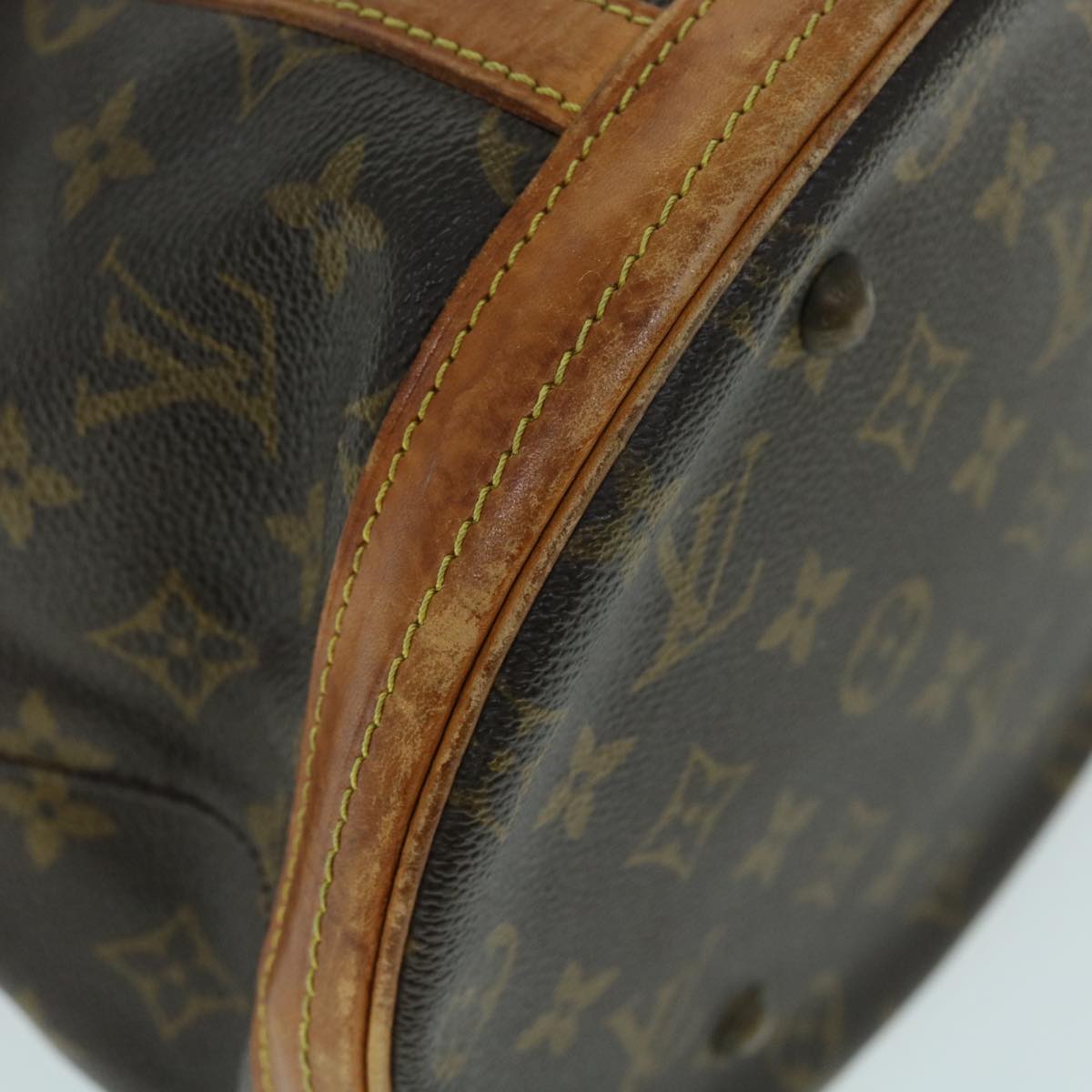 LOUIS VUITTON Monogram Bucket GM Shoulder Bag Vintage M42236 LV 53591