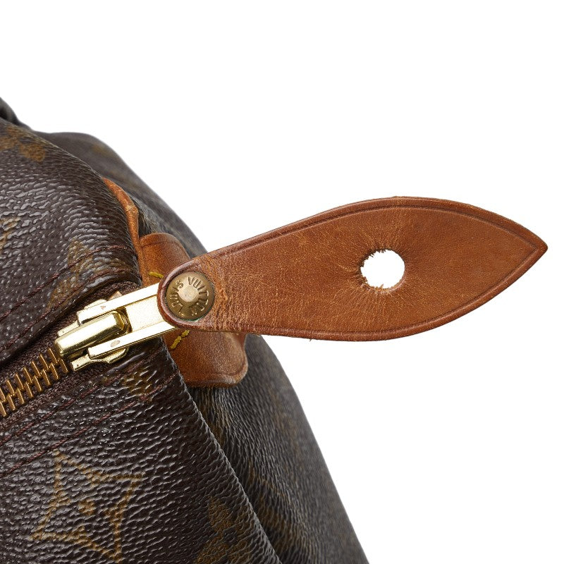 Louis Vuitton Monogram Speedyy 30 Handbag Mini Boston Bag M41526 Brown PVC Leather  Louis Vuitton