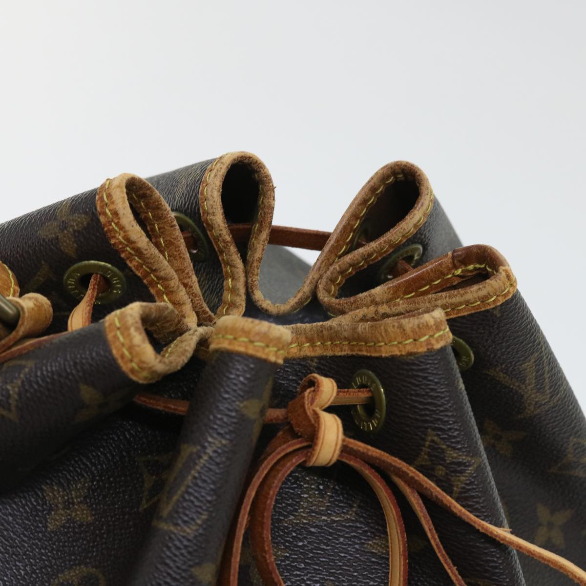 LOUIS VUITTON Monogram Petit Noe Shoulder Bag M42226 LV 53609