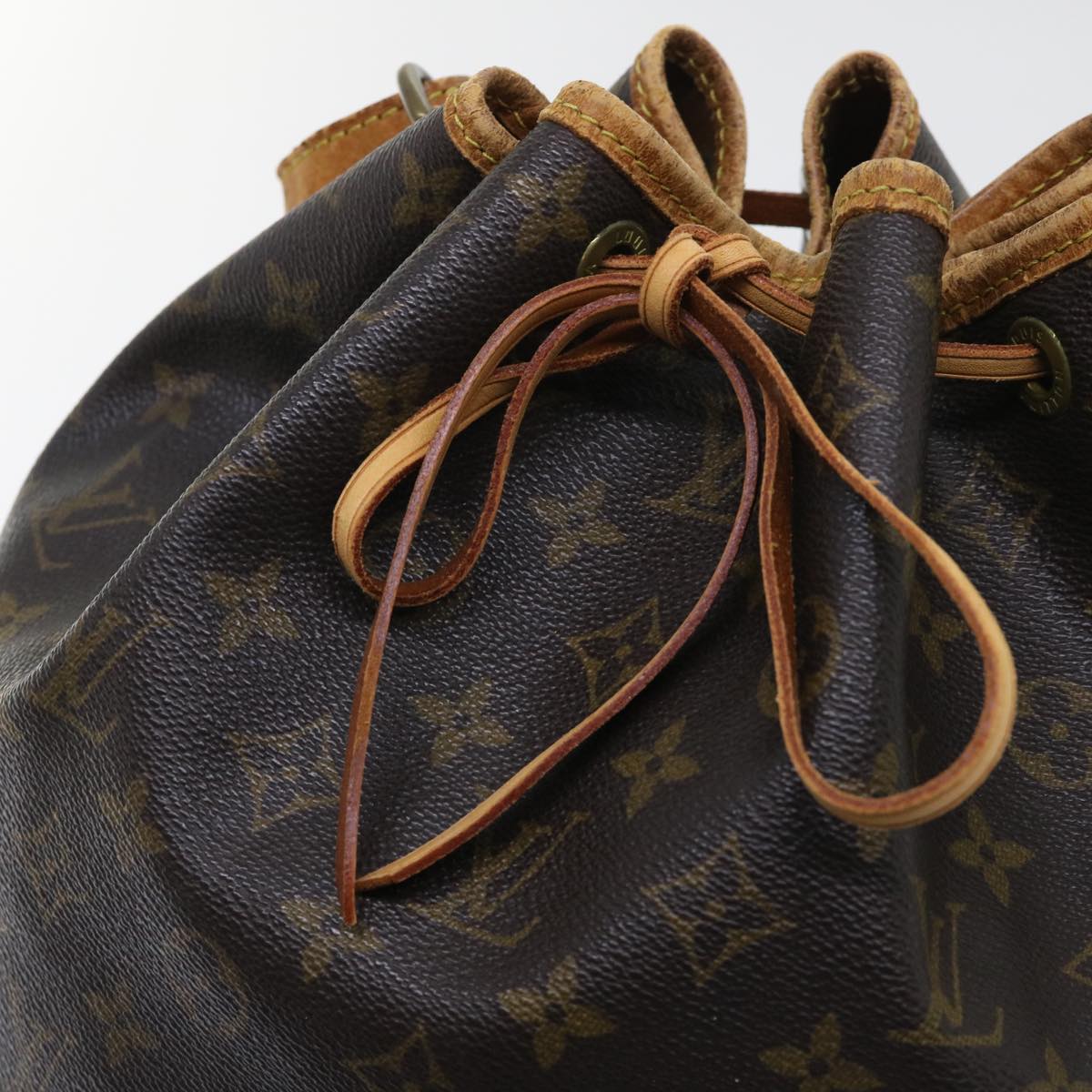 LOUIS VUITTON Monogram Petit Noe Shoulder Bag M42226 LV 53609