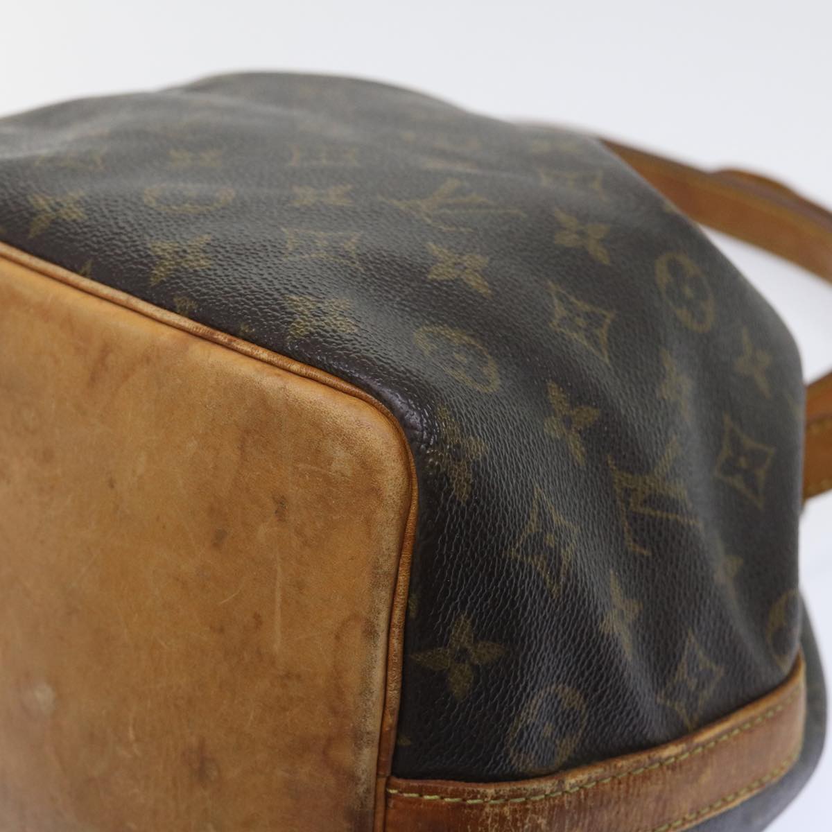 LOUIS VUITTON Monogram Petit Noe Shoulder Bag M42226 LV 53609