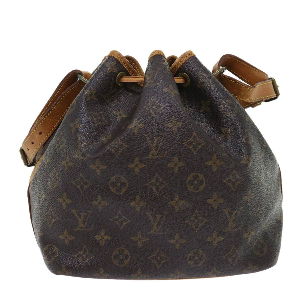LOUIS VUITTON Monogram Petit Noe Shoulder Bag M42226 LV 53609