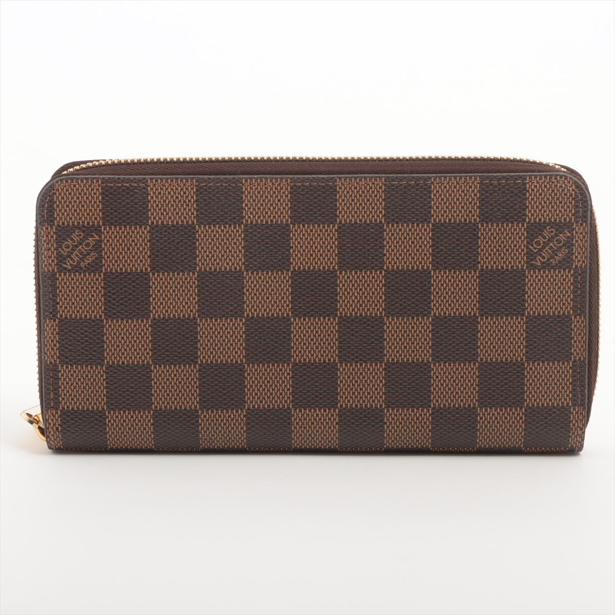 Louis Vuitton Damier Zippie Wallet N41661 Brown Round Zip Wallet