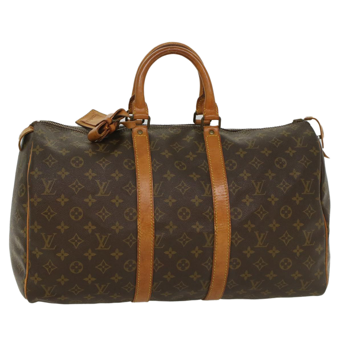 LOUIS VUITTON Monogram Keepall 45 Boston Bag M41428 LV 53625