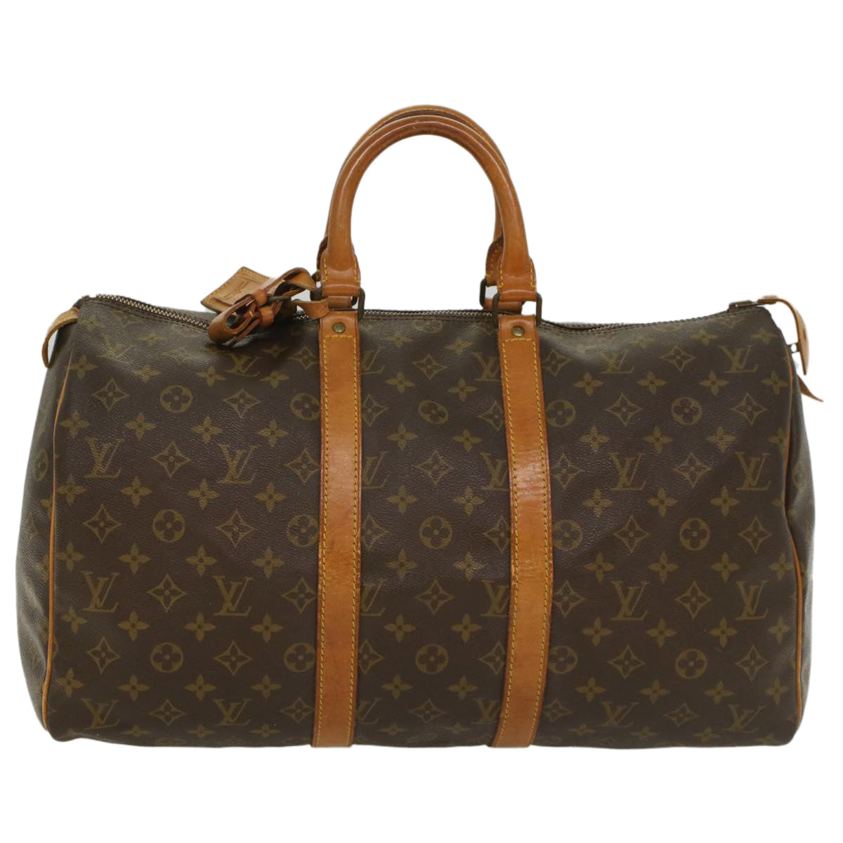 LOUIS VUITTON Monogram Keepall 45 Boston Bag M41428 LV 53625