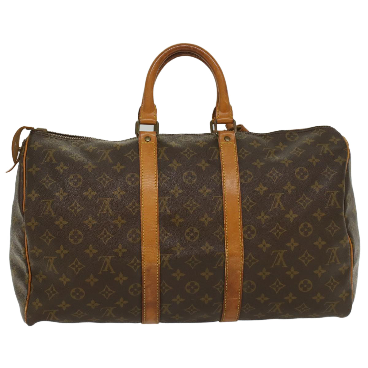 LOUIS VUITTON Monogram Keepall 45 Boston Bag M41428 LV 53625