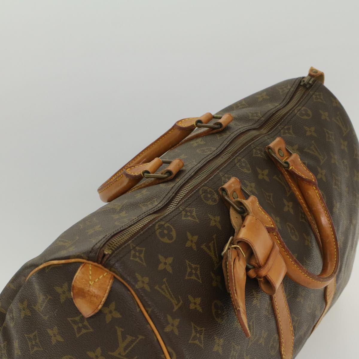 LOUIS VUITTON Monogram Keepall 45 Boston Bag M41428 LV 53625