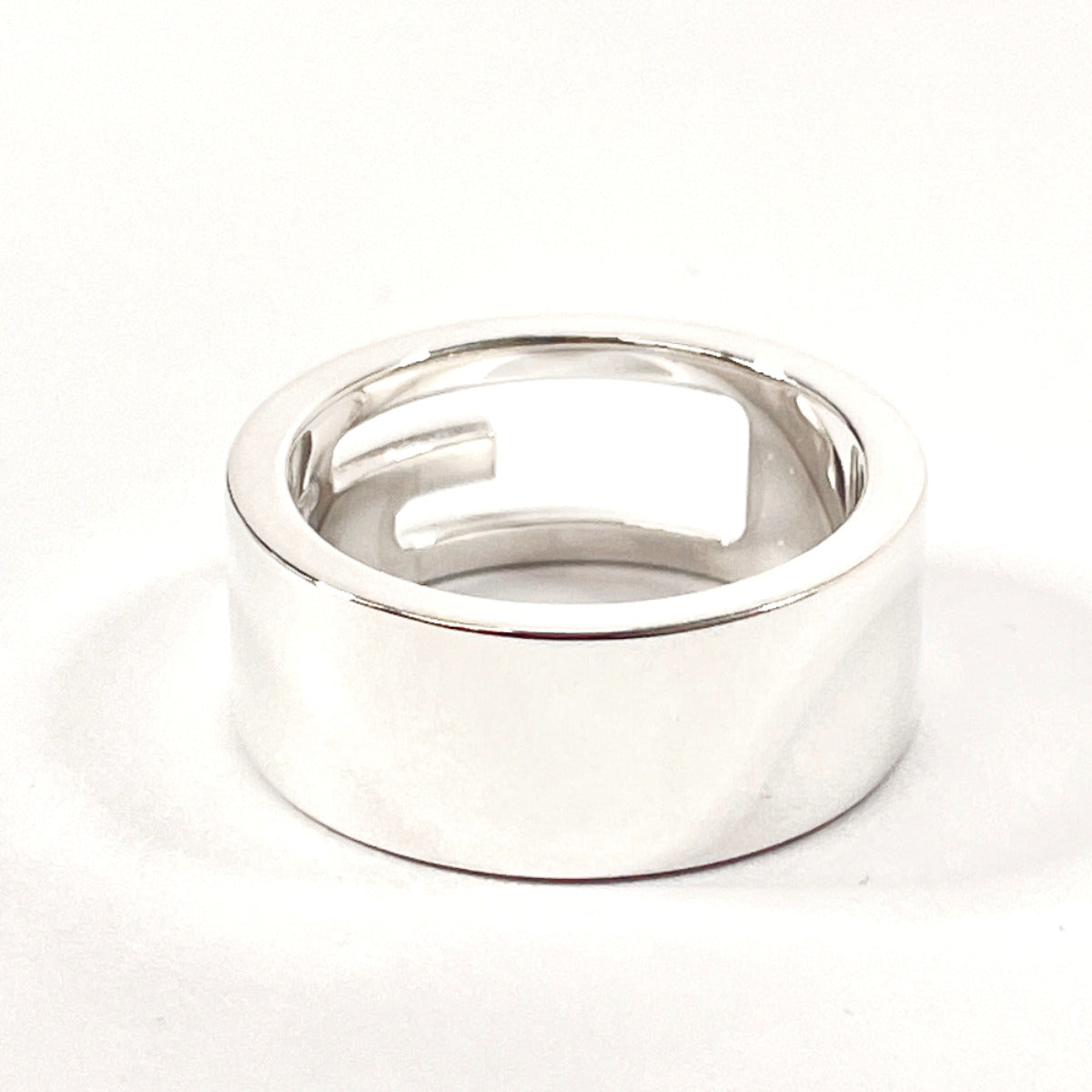Gucci Silver 925 Cutout G Ring