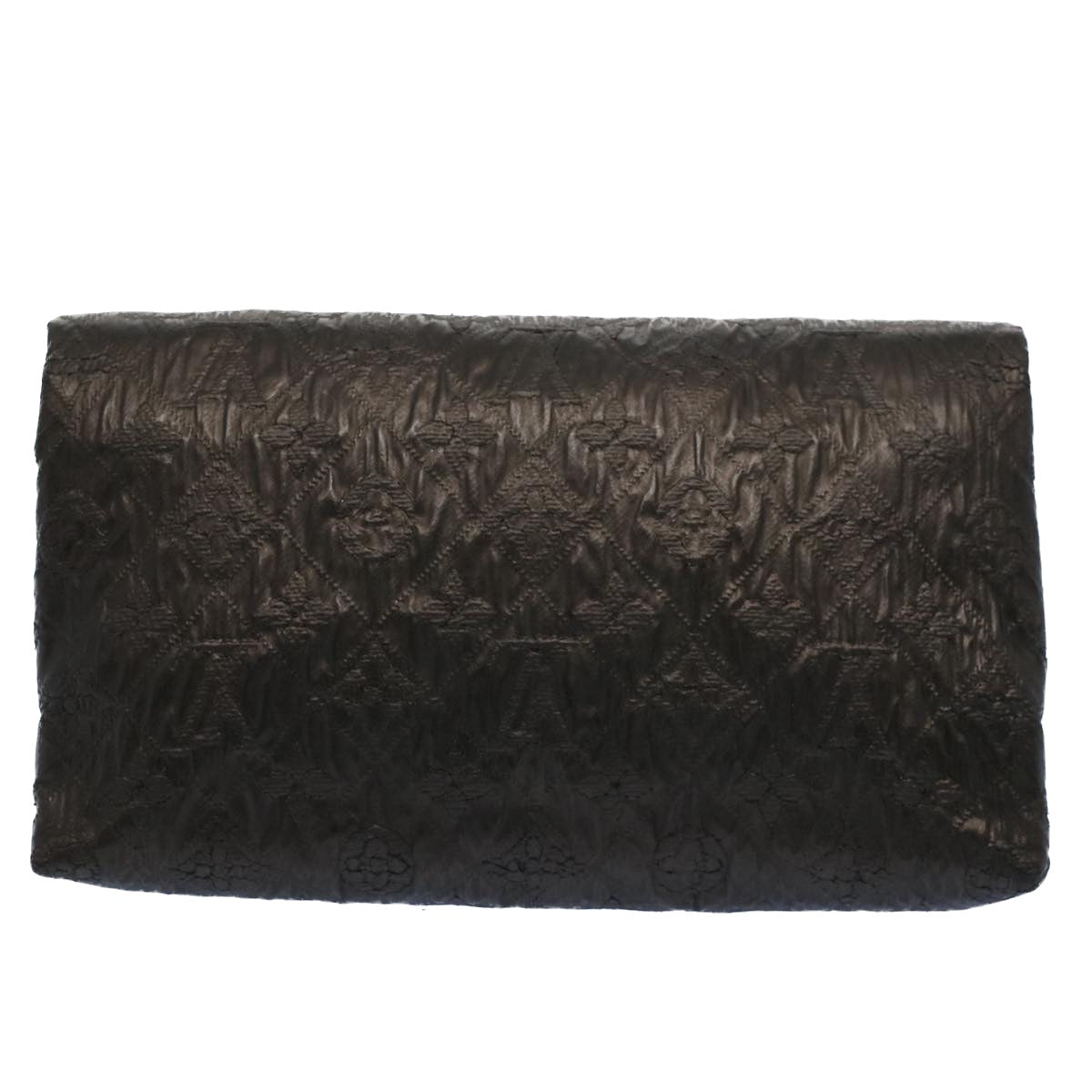 LOUIS VUITTON Monogram Lime Light Clutch PM Clutch Bag Bronze M95723 53636