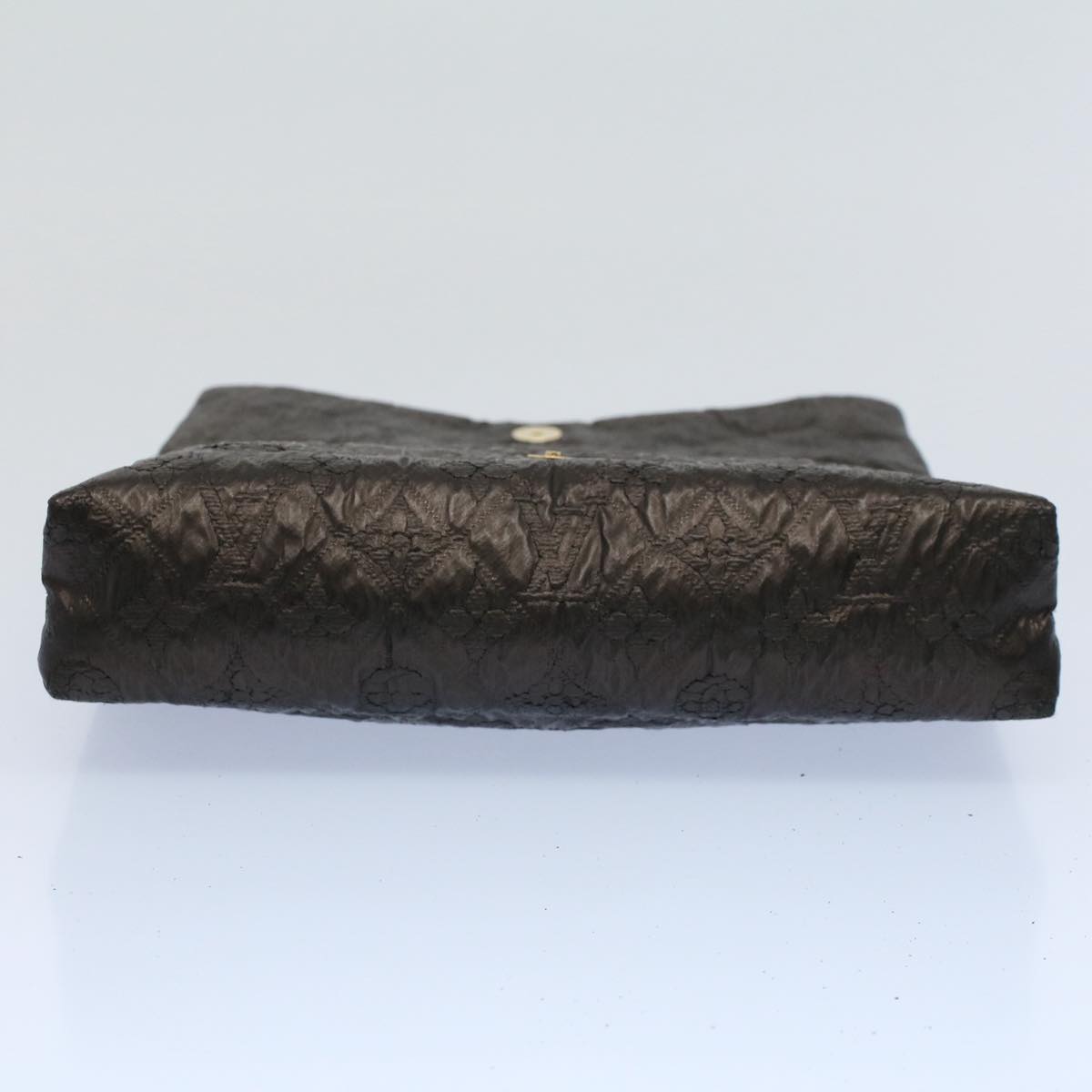 LOUIS VUITTON Monogram Lime Light Clutch PM Clutch Bag Bronze M95723 53636