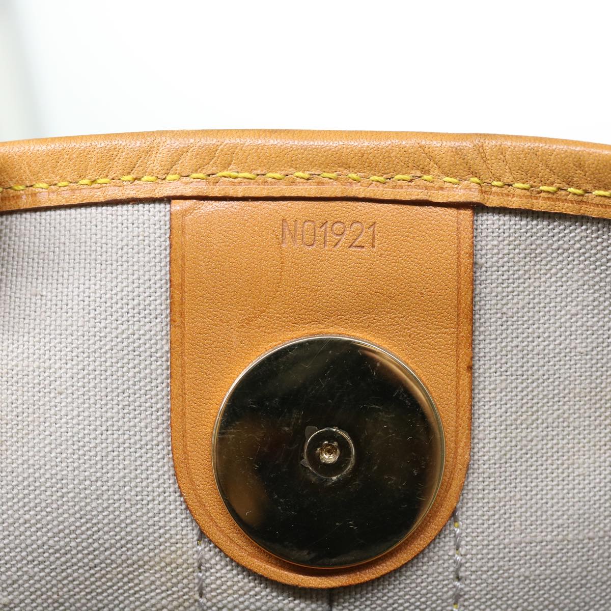 LOUIS VUITTON LV Cup Sac Marine Shoulder Bag PVC Leather Blue A24014 53640