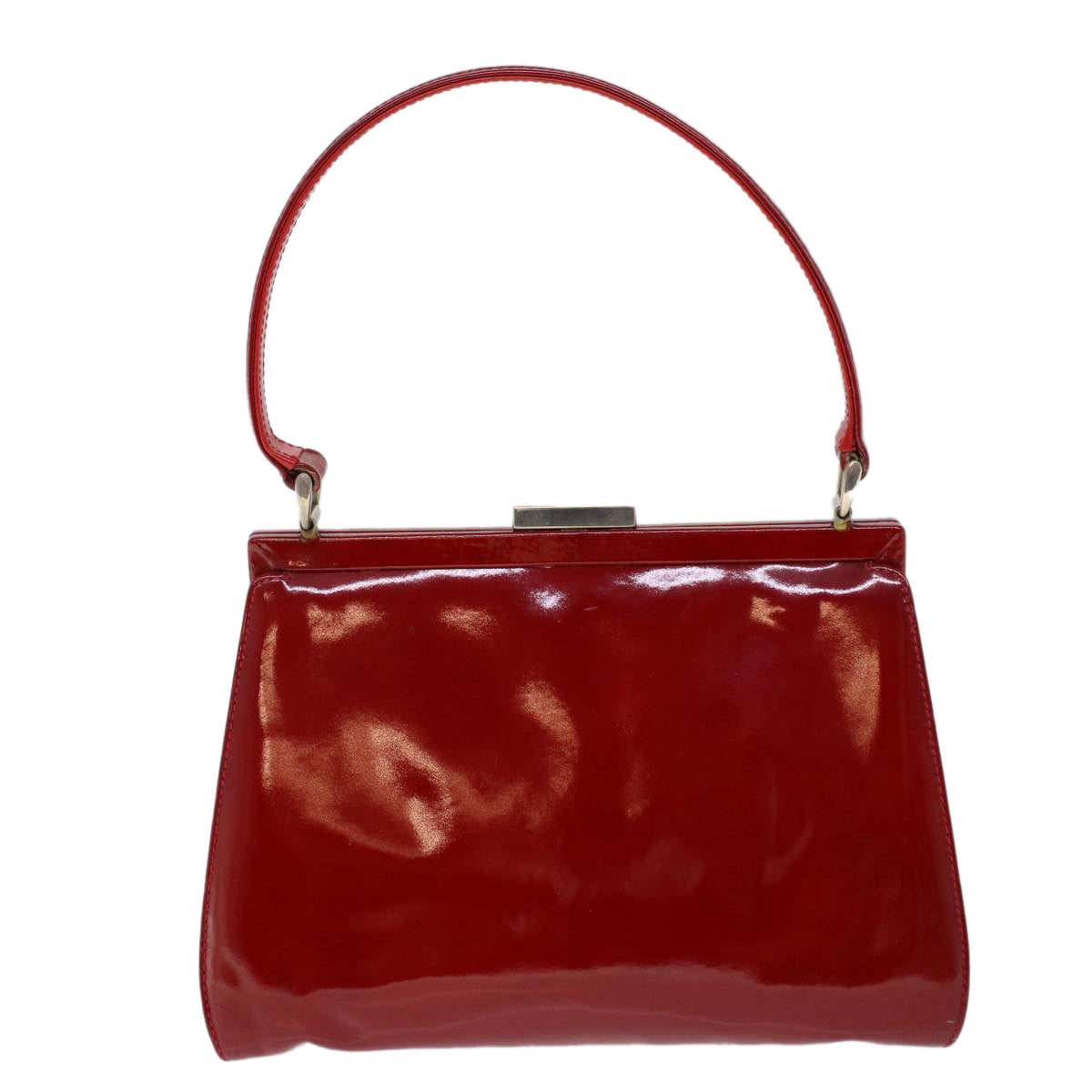 Luxury Gucci Hand Bag Patent leather Red 000 781 0301  53652