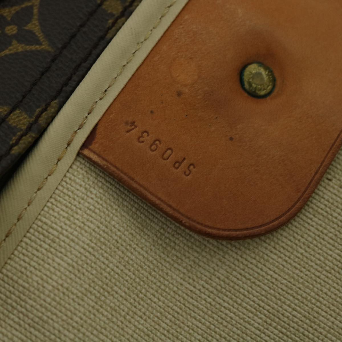 LOUIS VUITTON Monogram Sirius 60 Boston Bag M41402 LV 53758